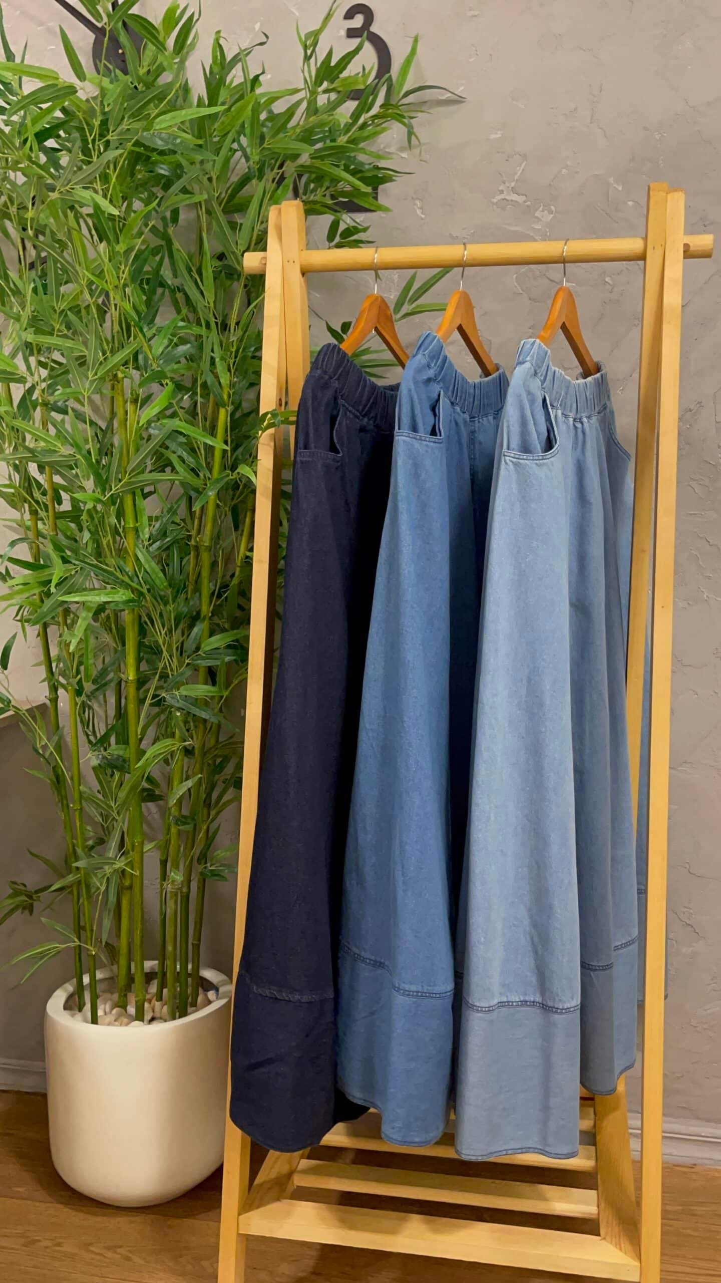 Denim skirt