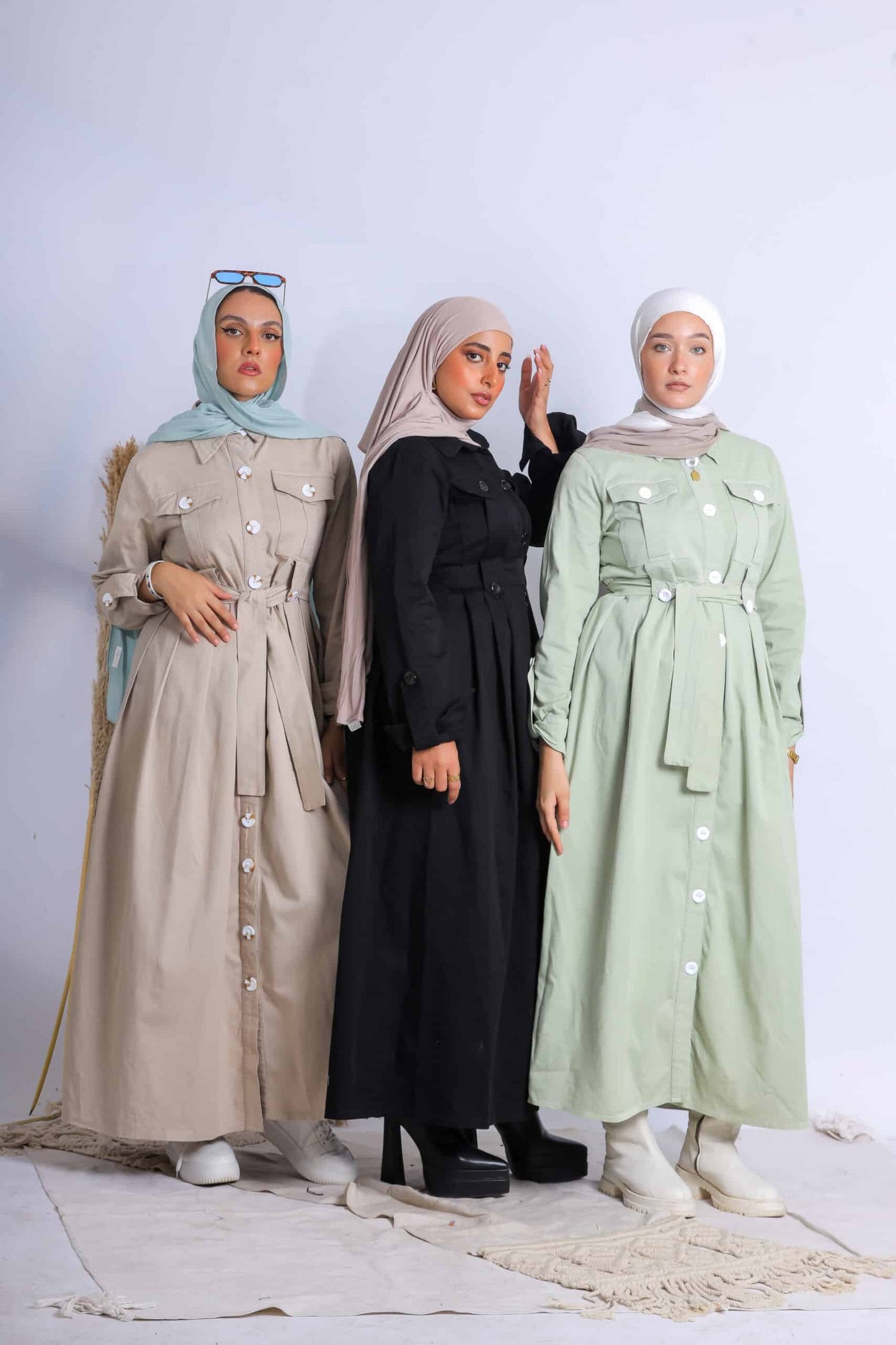 Gabardine dress