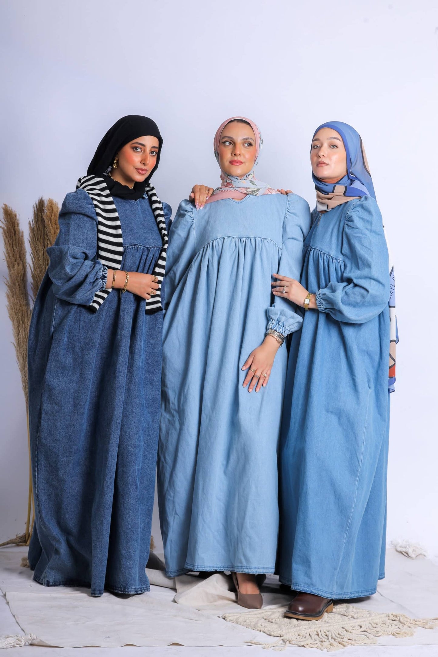 Turkish denim dress