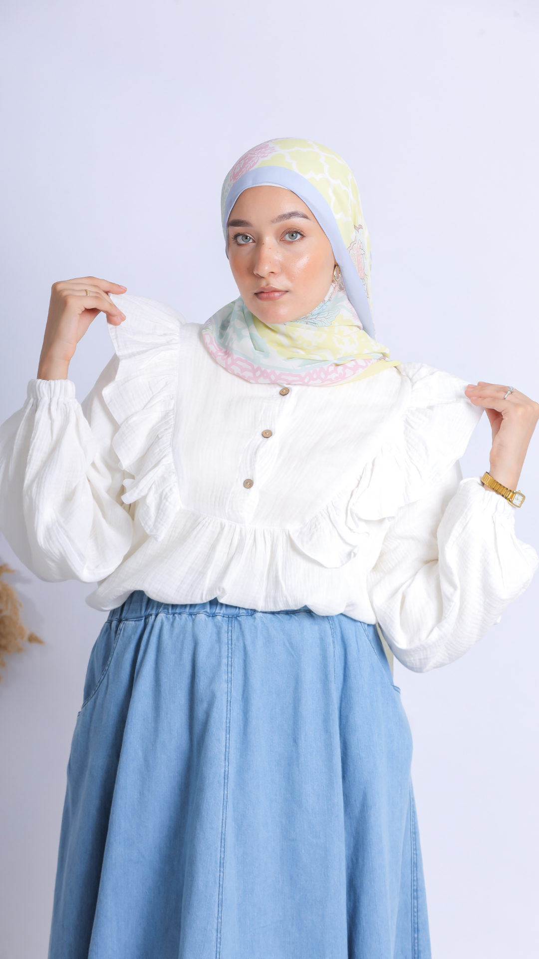 Bubble blouse