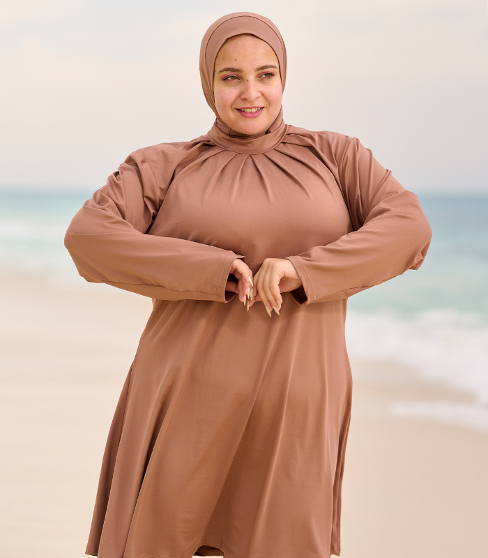 Burkini plus size Top