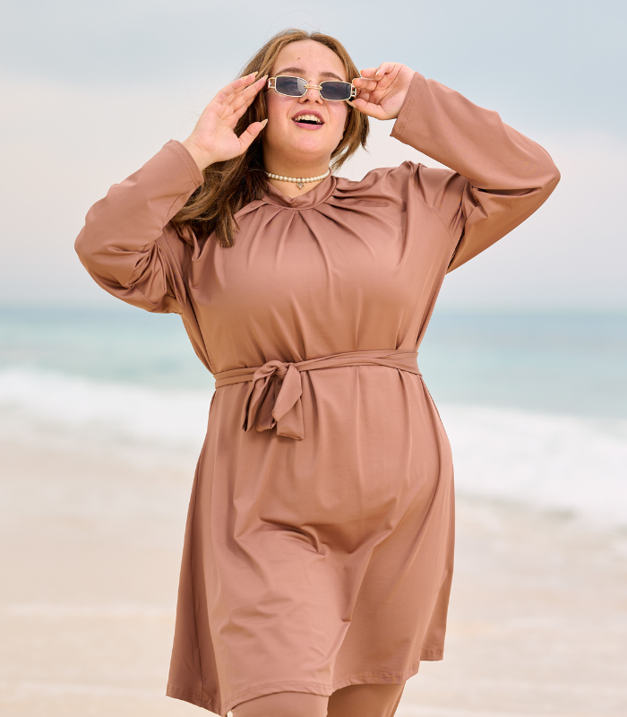 Burkini plus size Top