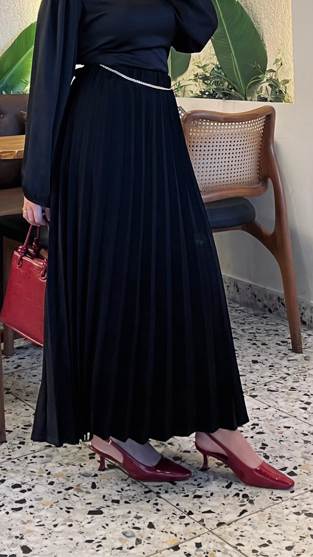 Pleated skirt