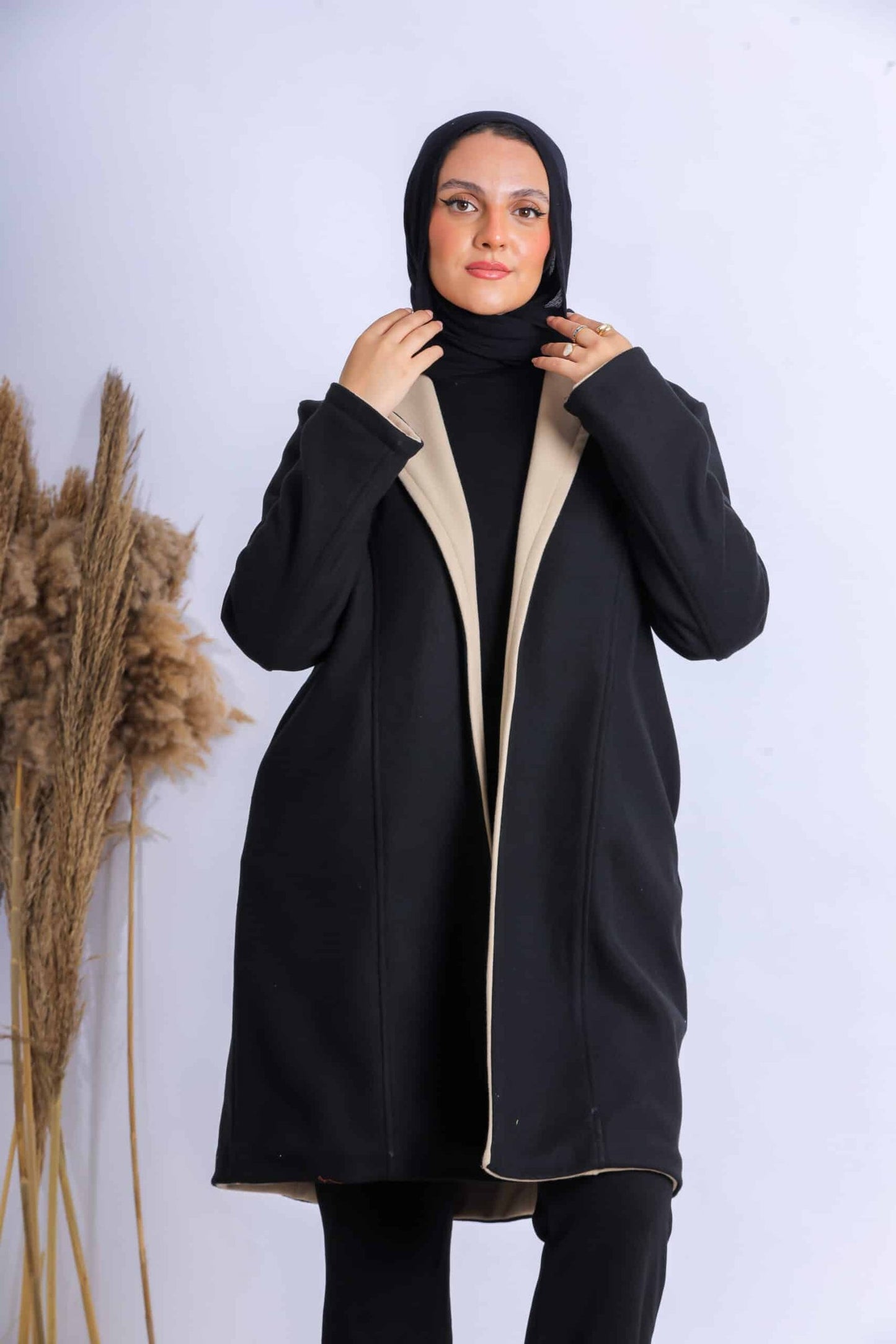 Double face coat