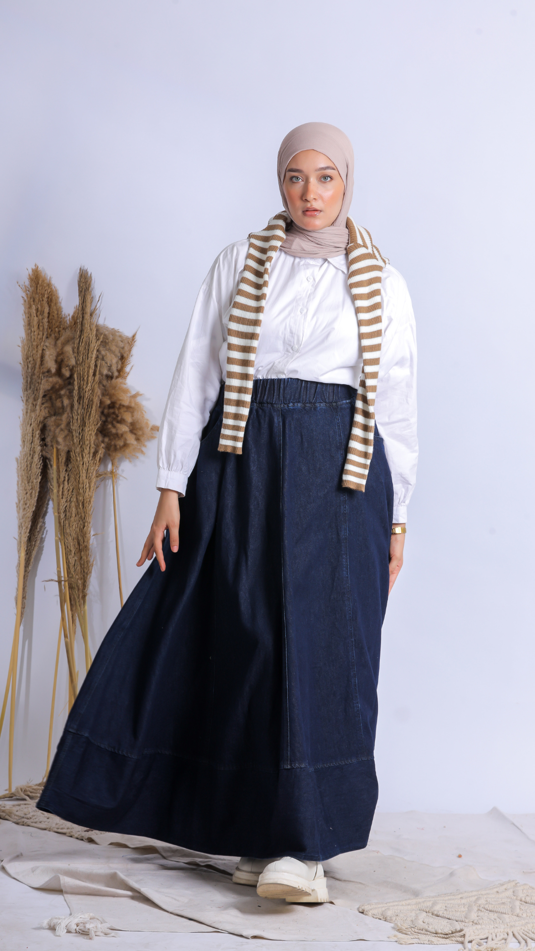 Denim skirt