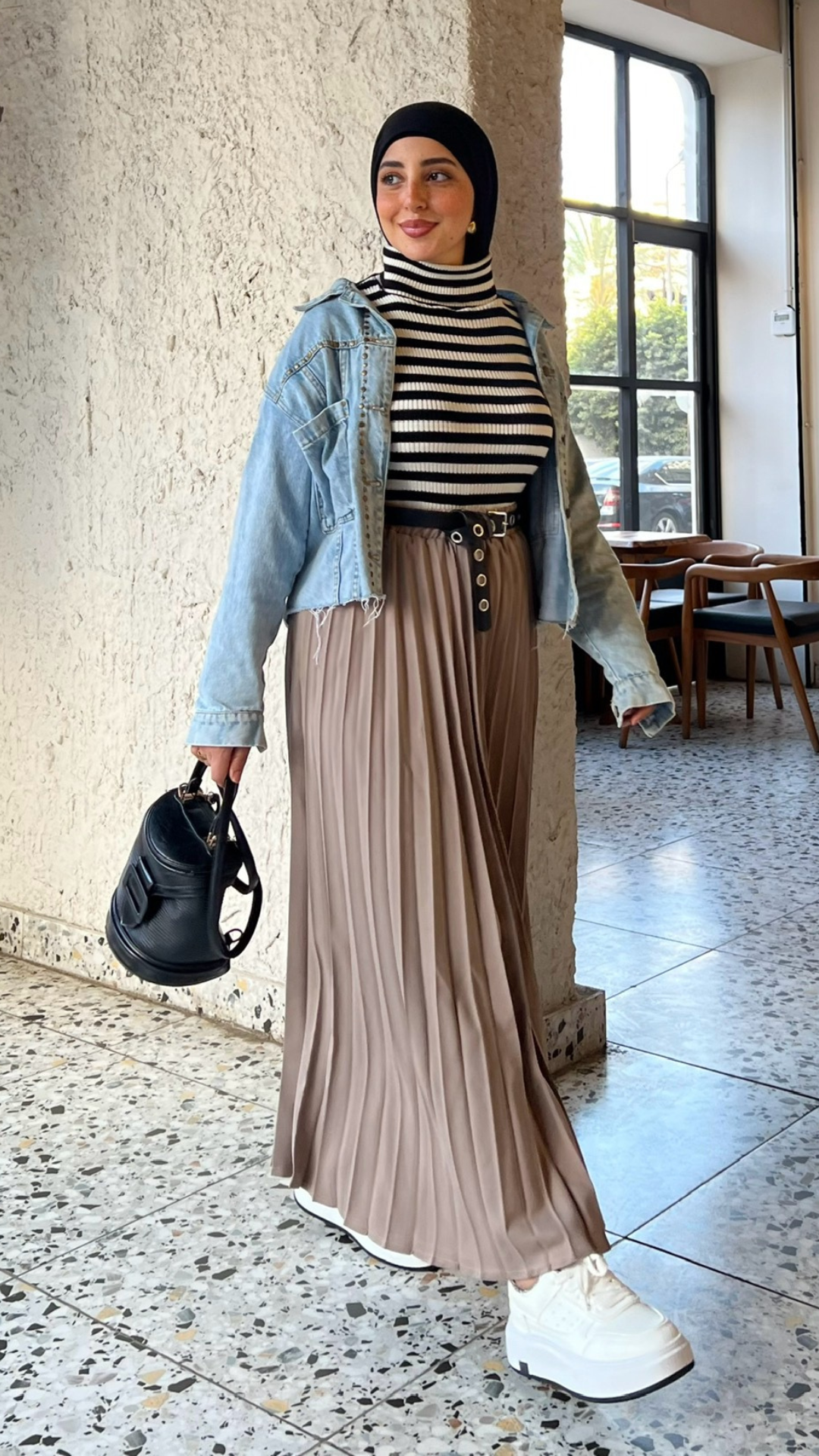 Pleated skirt
