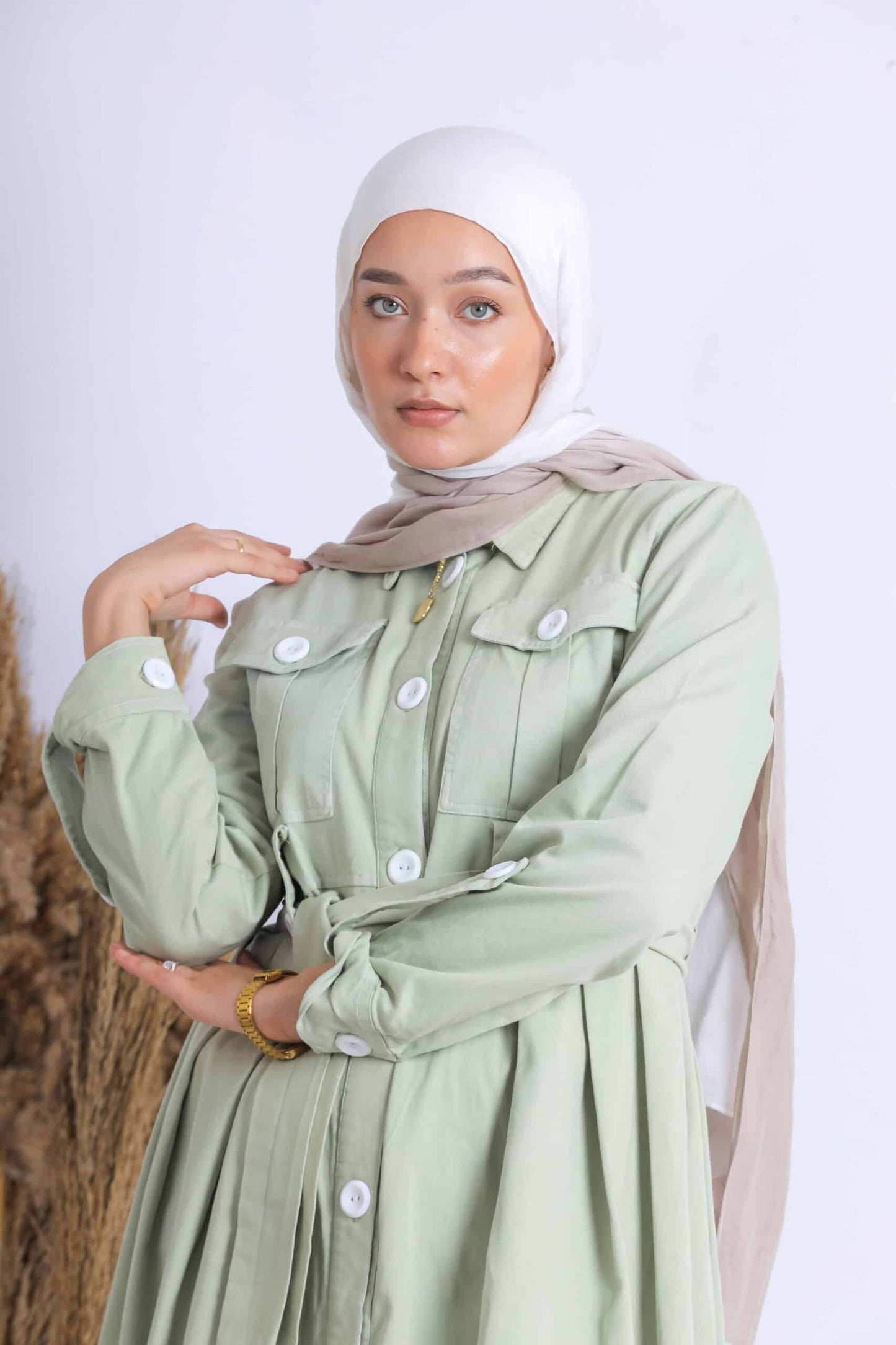 Gabardine dress
