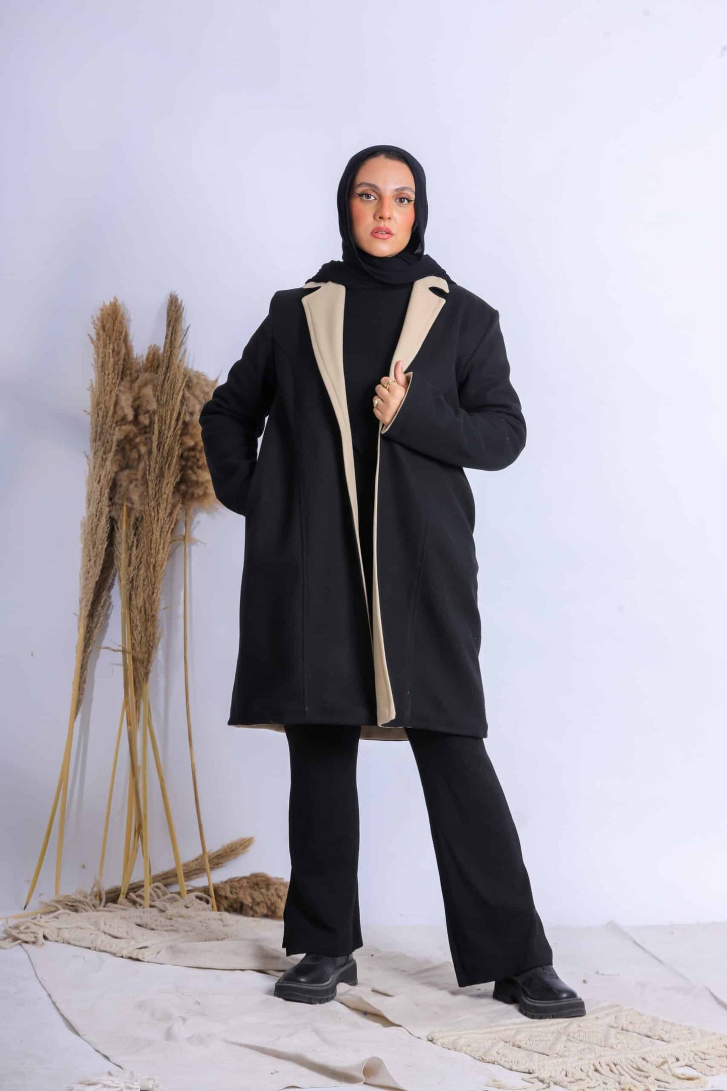 Double face coat