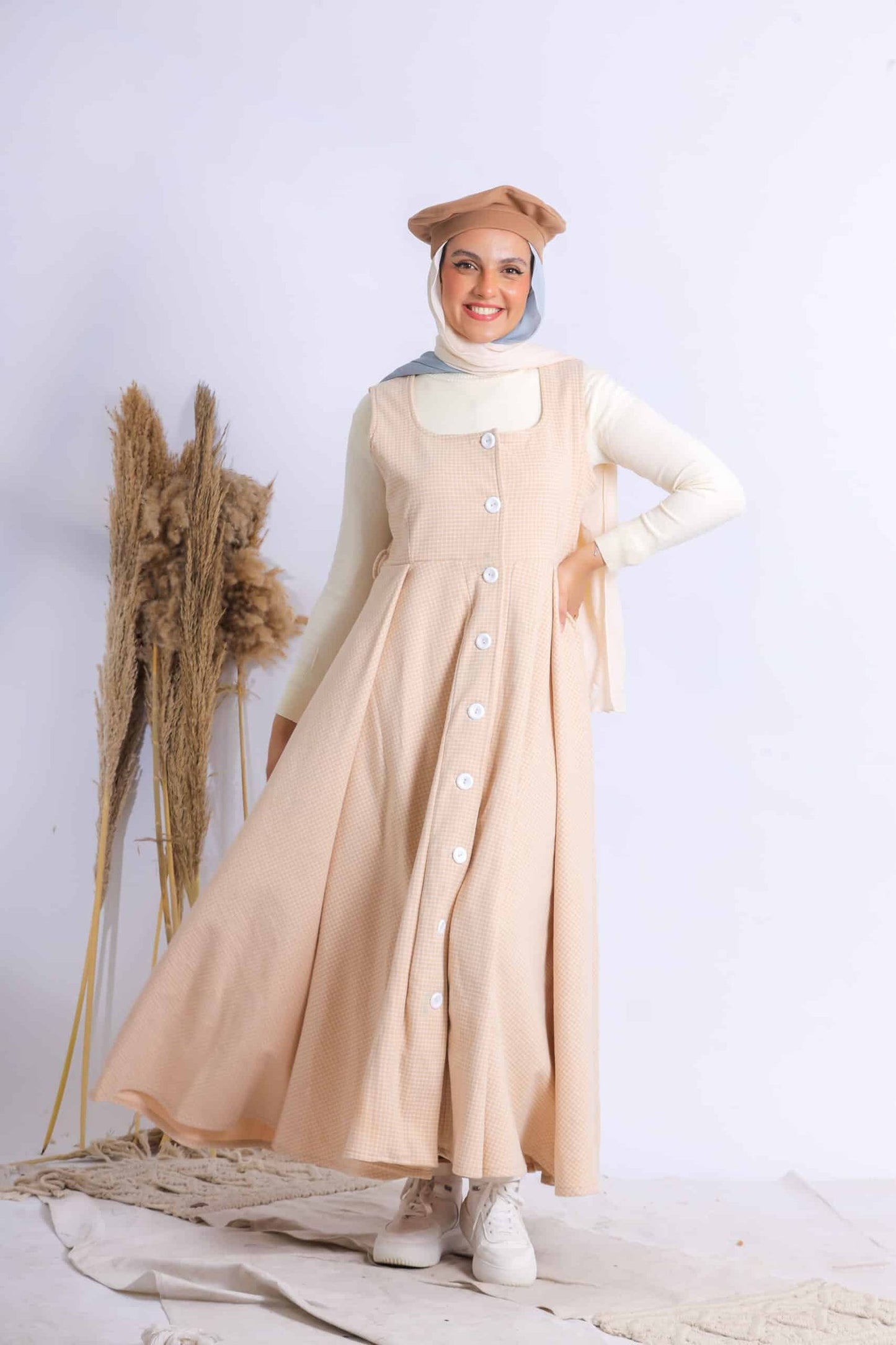 Sleeveless Careaux dress