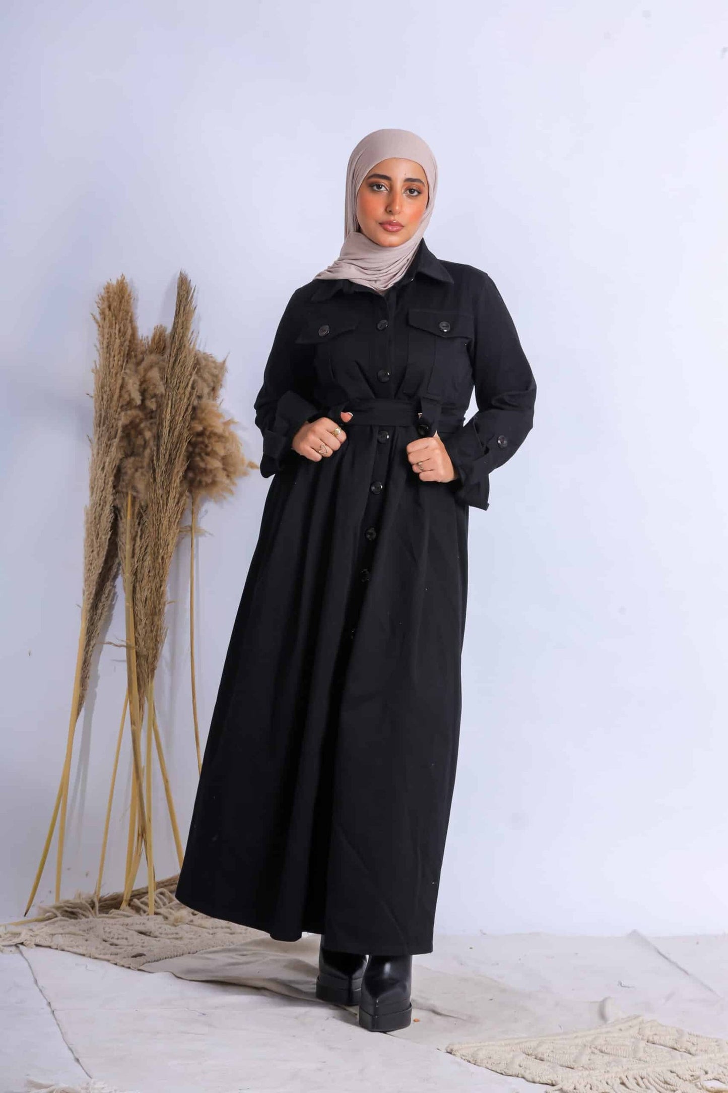 Gabardine dress