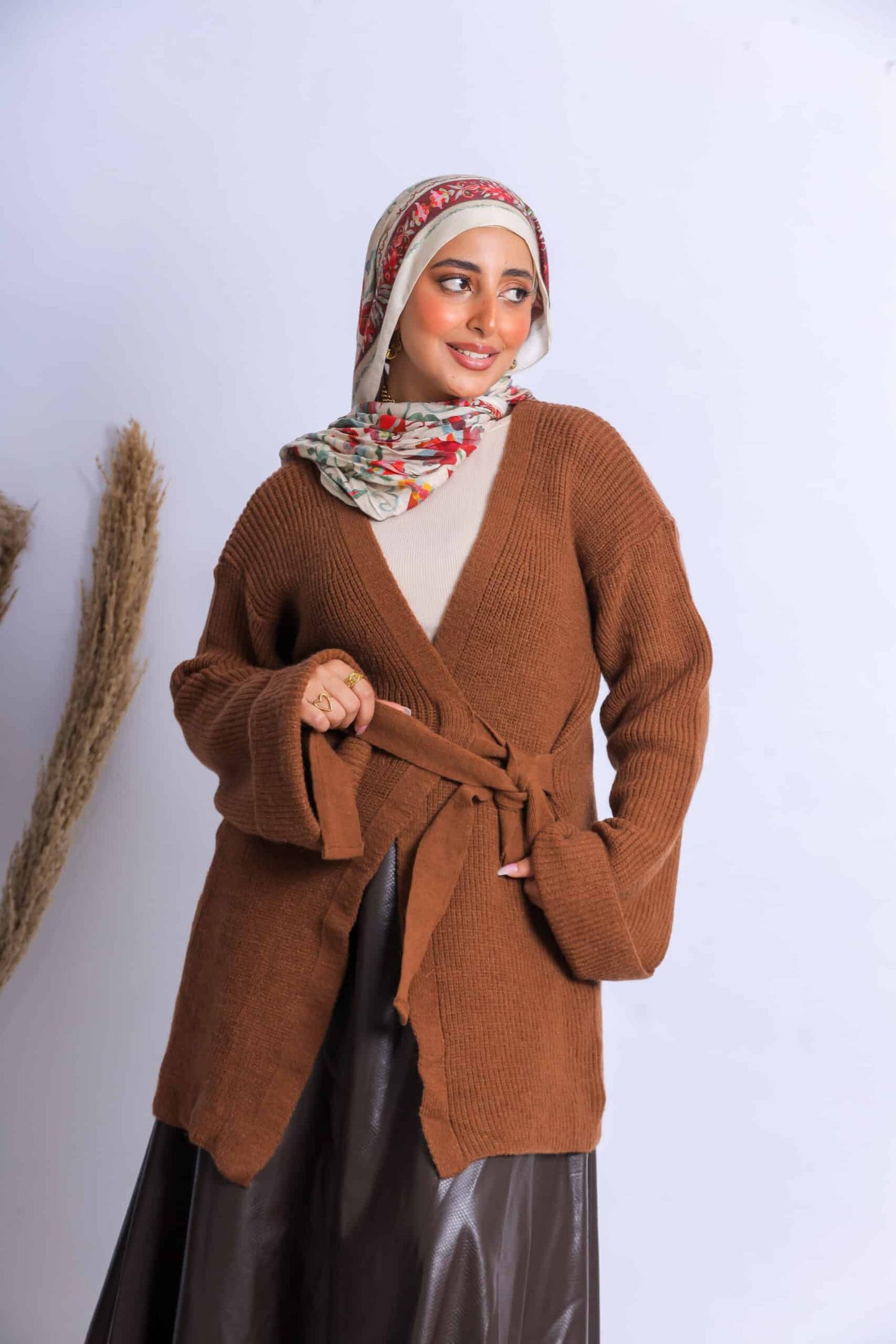 Tie side pullover