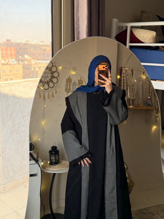 QAMAR coat abaya