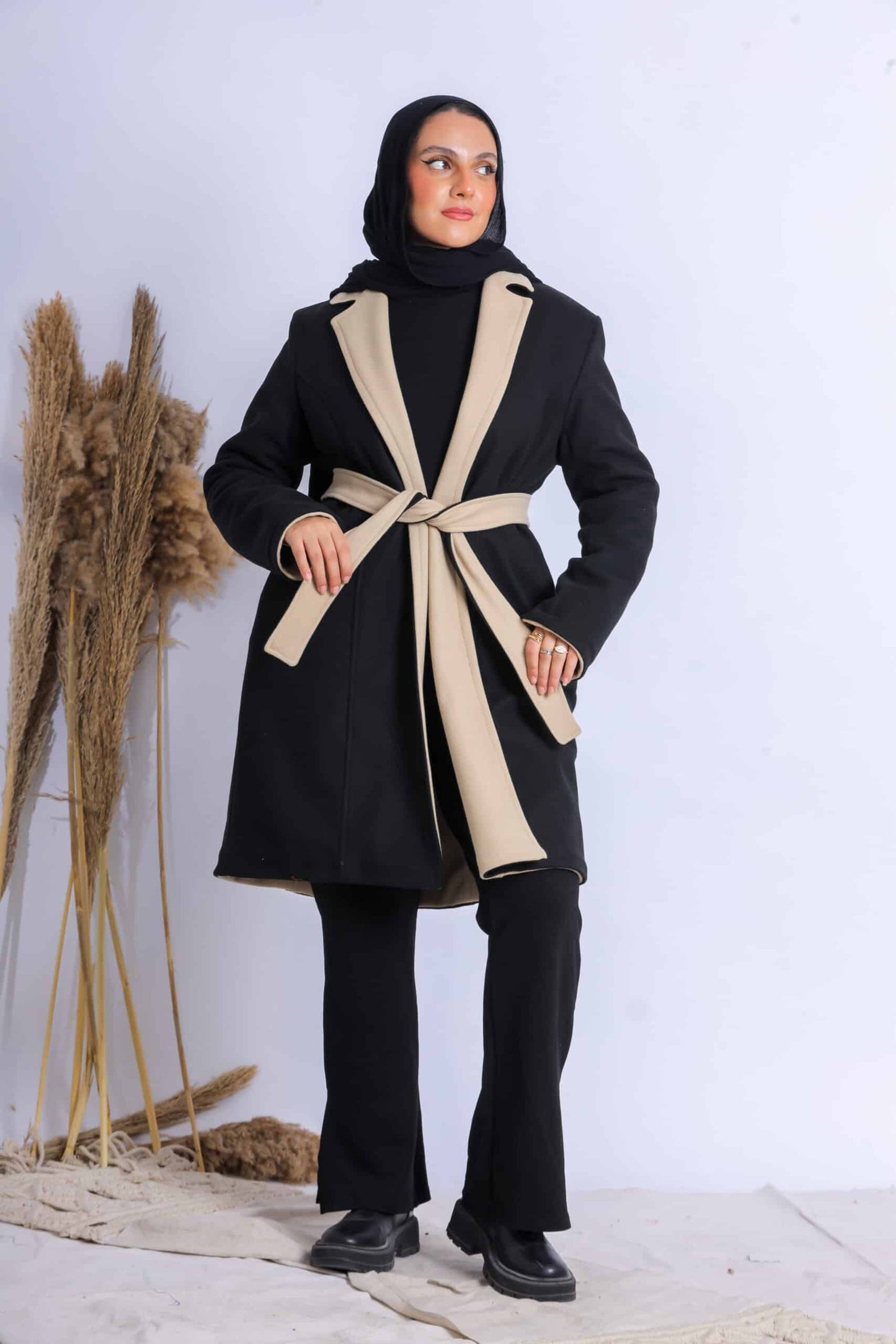 Double face coat