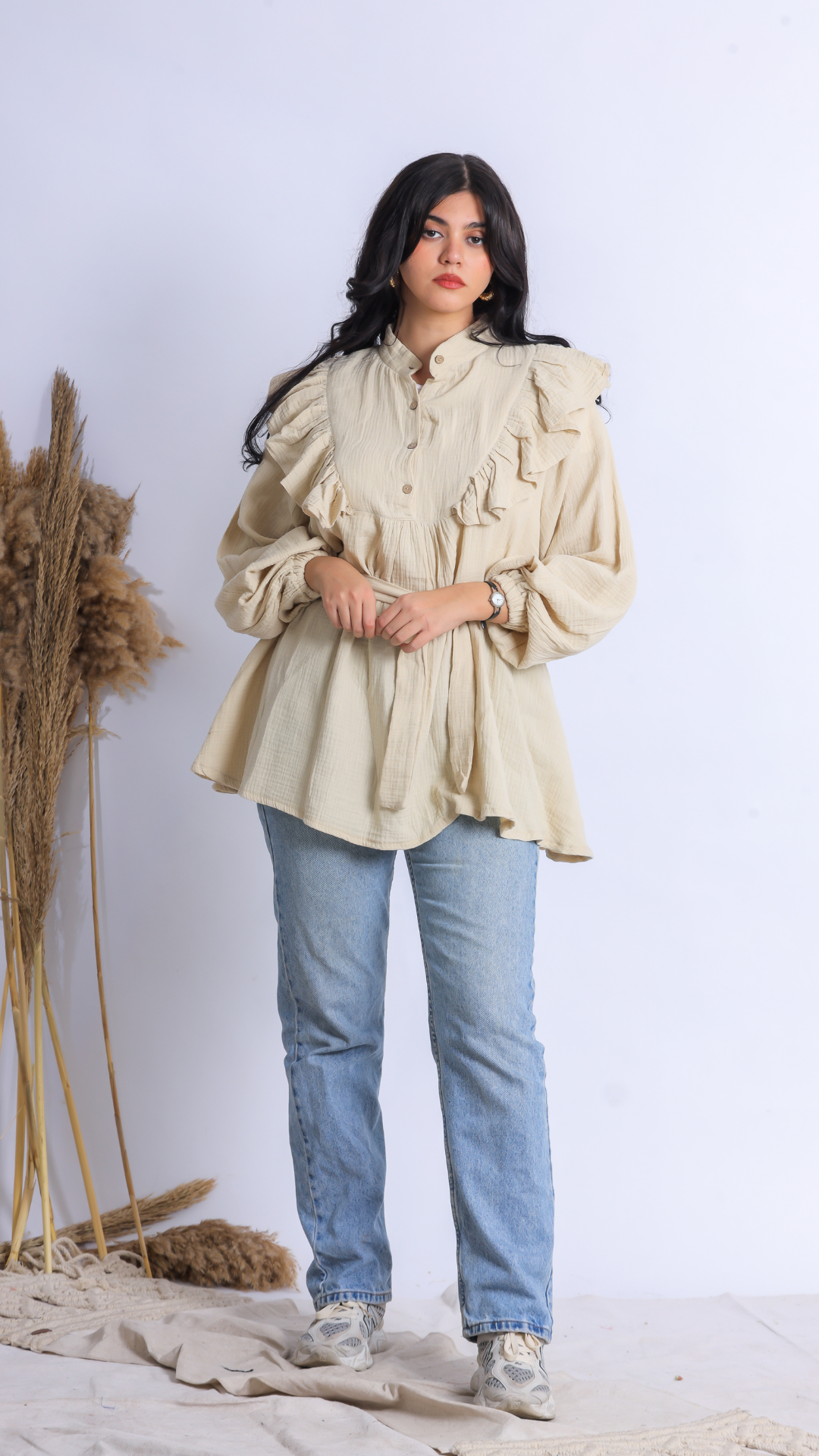 Bubble blouse