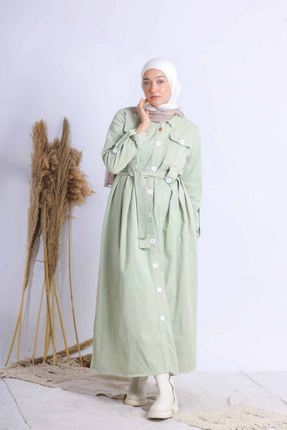 Gabardine dress