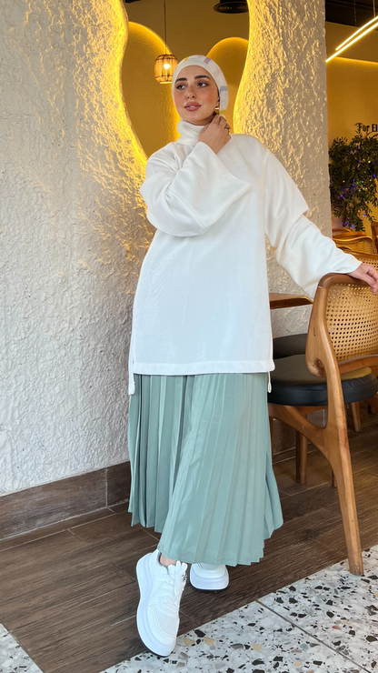 Pleated skirt