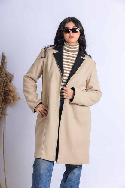 Double face coat