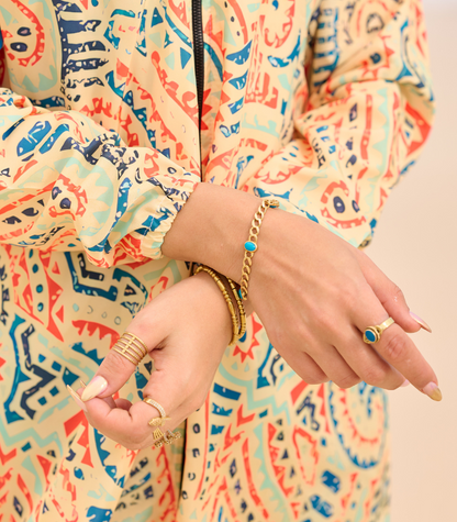 Modest hijab burkini printed