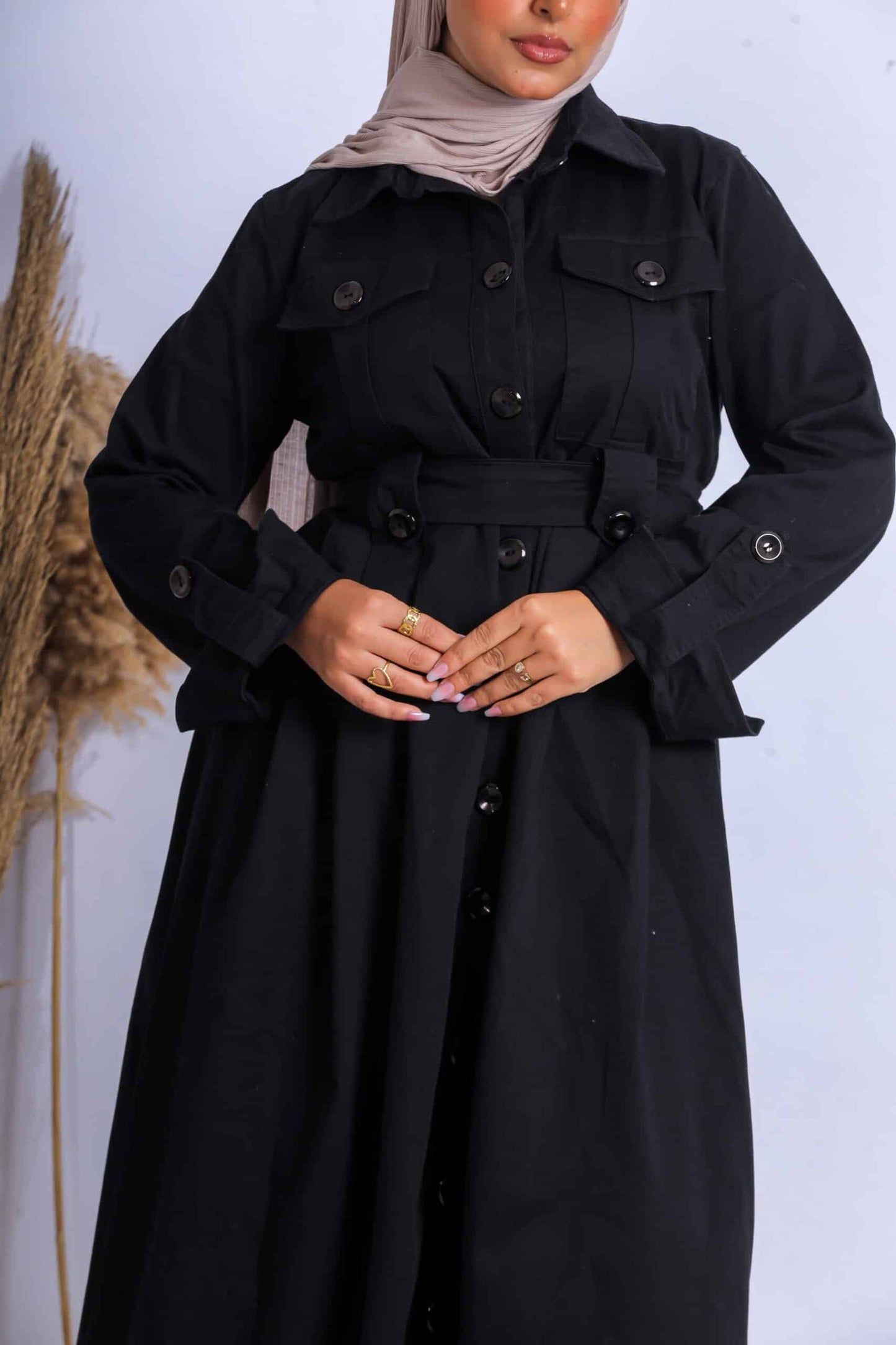 Gabardine dress