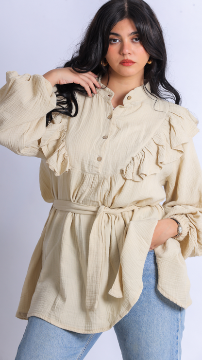 Bubble blouse
