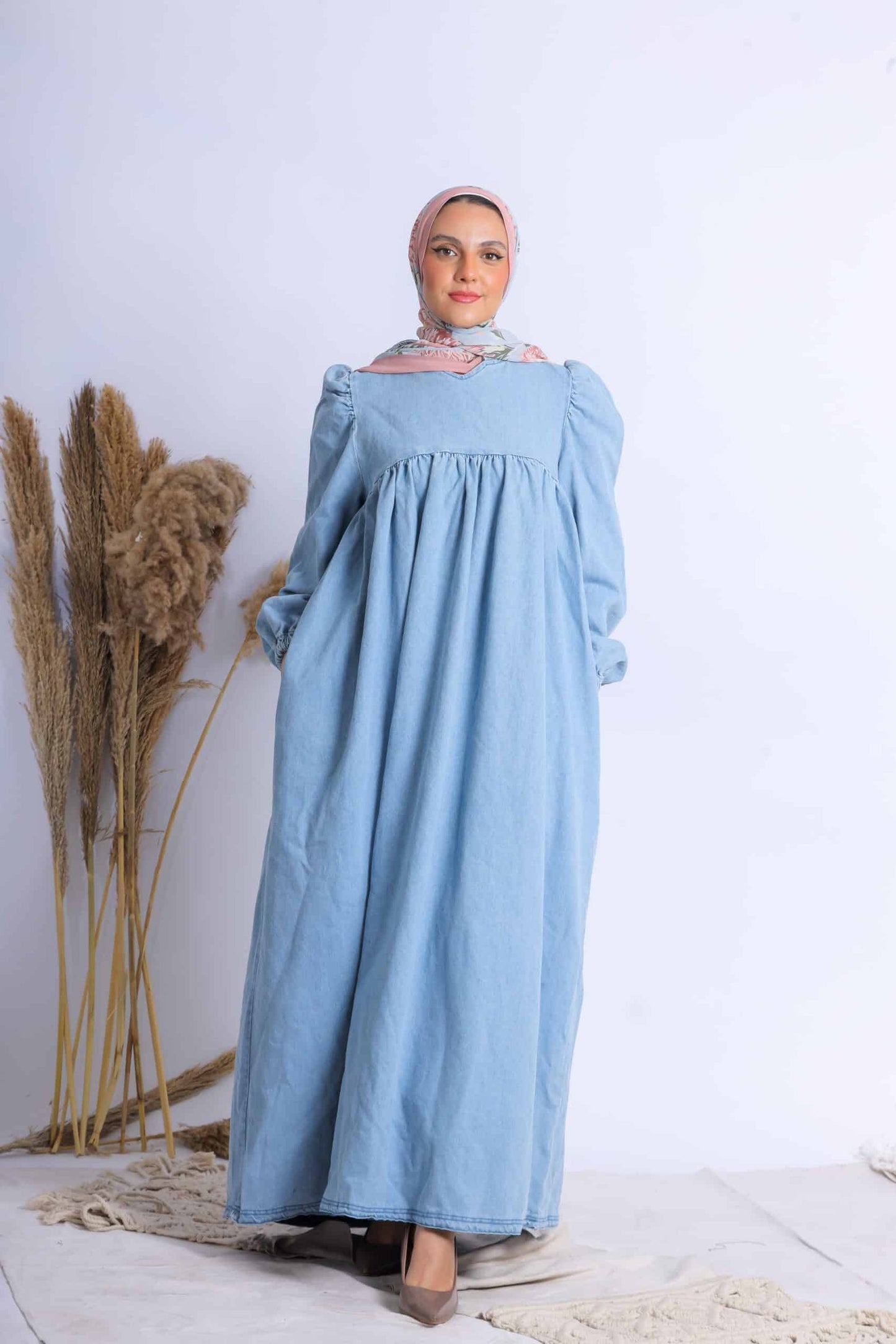Turkish denim dress