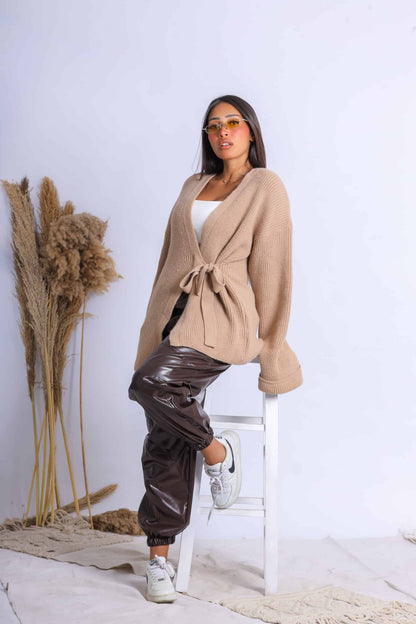 Tie side pullover
