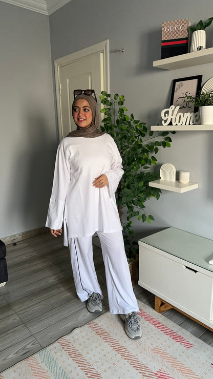 Oversized cotton shirt
