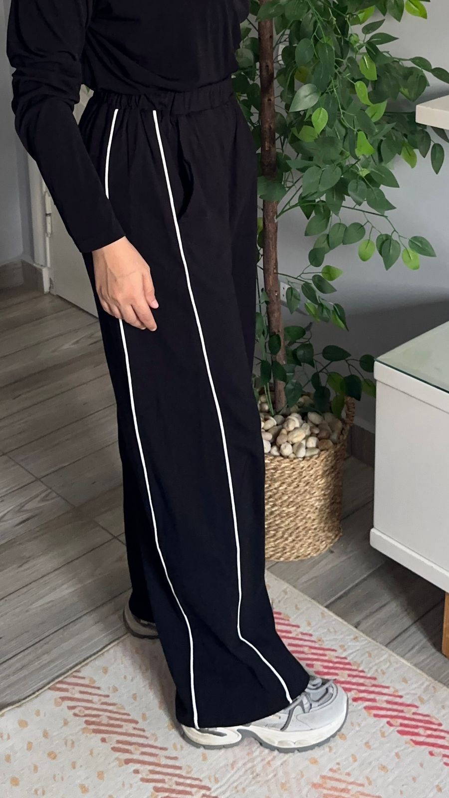 Cotton wide Sweatpants