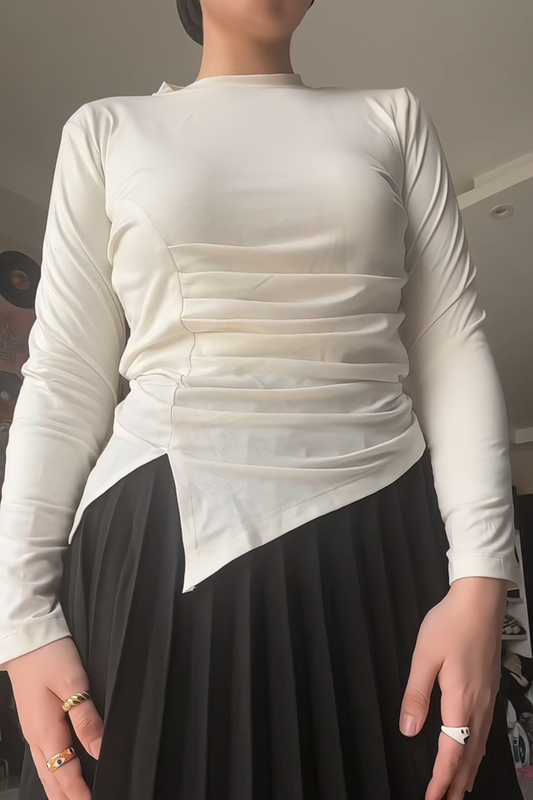 Cotton draped basic