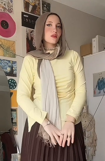 Cotton draped basic