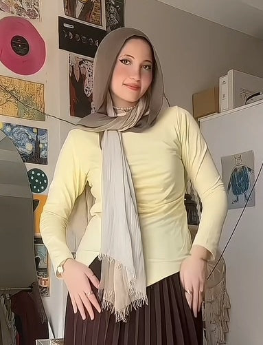 Cotton draped basic