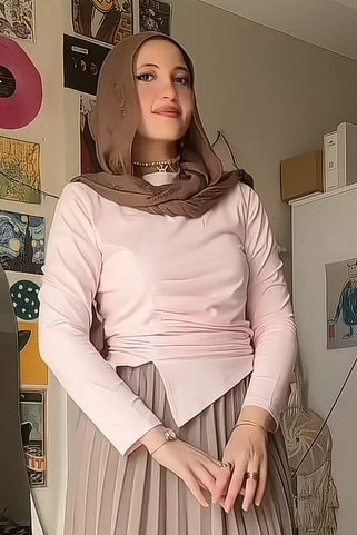 Cotton draped basic