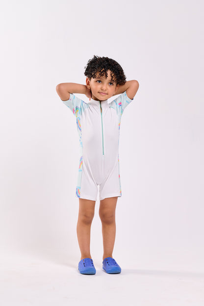 Jumpsuit unisex swimsuit