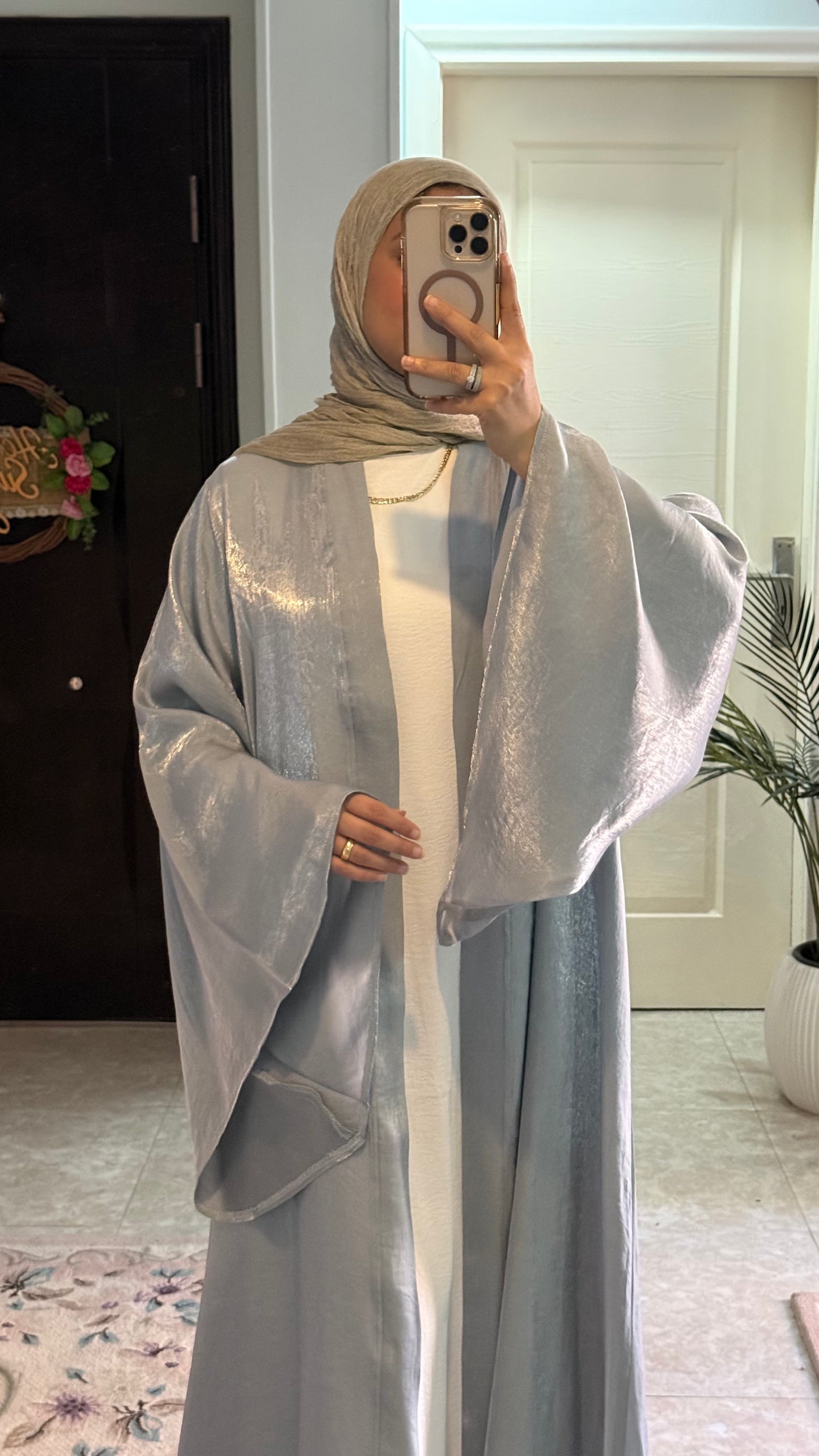 Layali shimmer kaftan