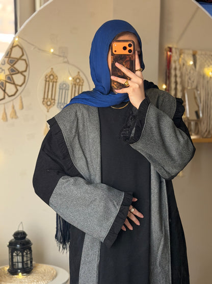 QAMAR  coat abaya