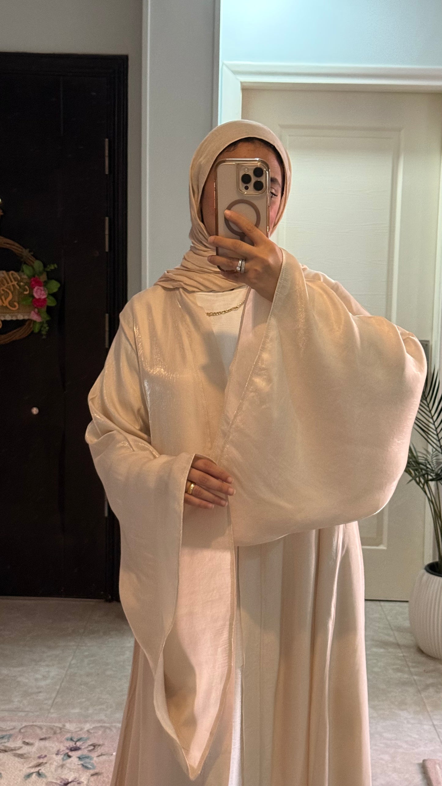 Layali shimmer kaftan