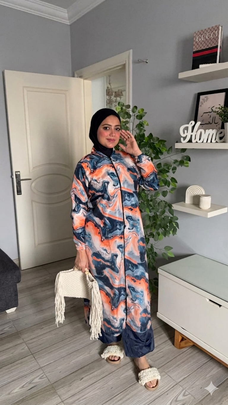 Earth modest burkini ( extra long )