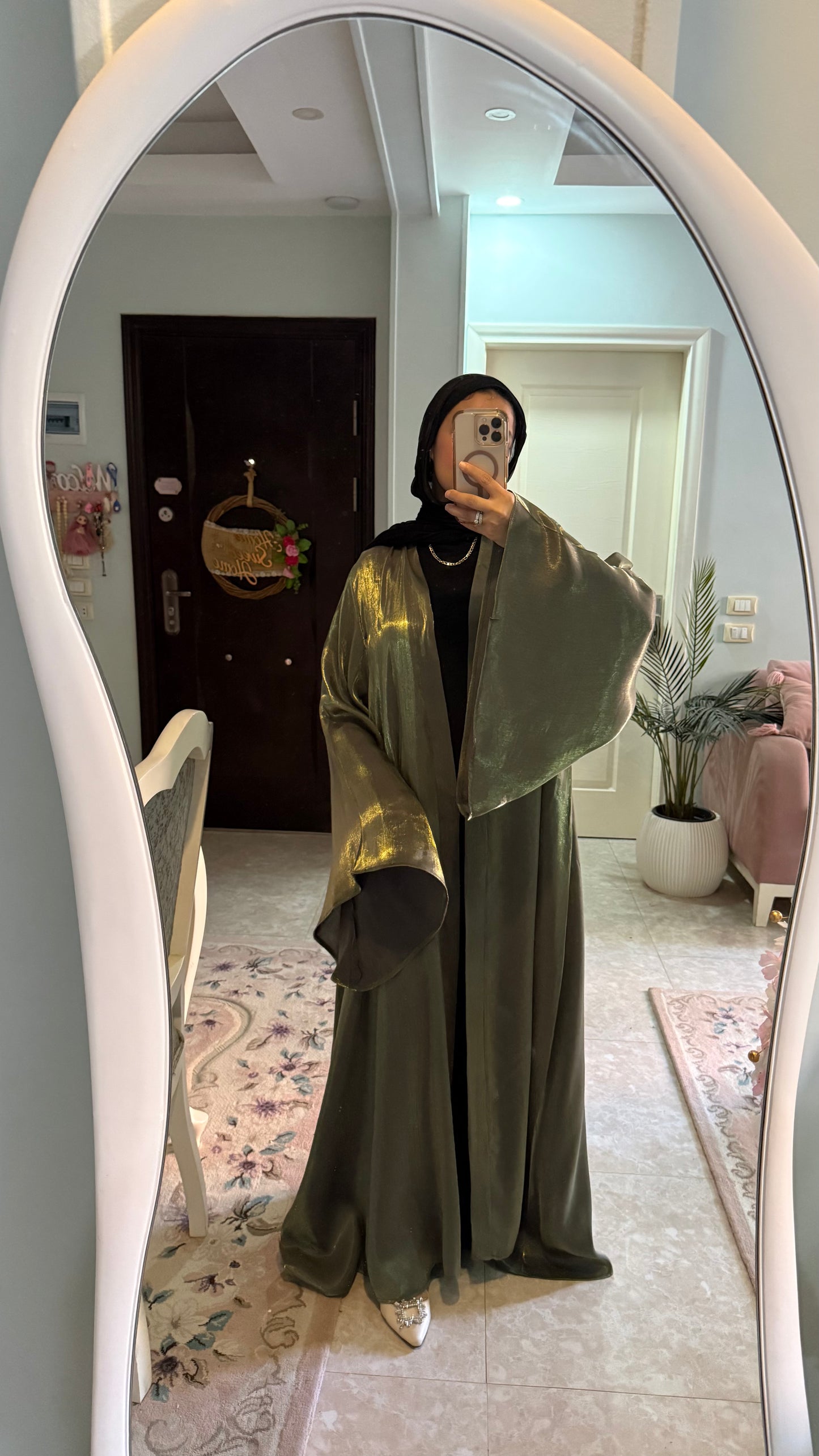 Layali shimmer kaftan