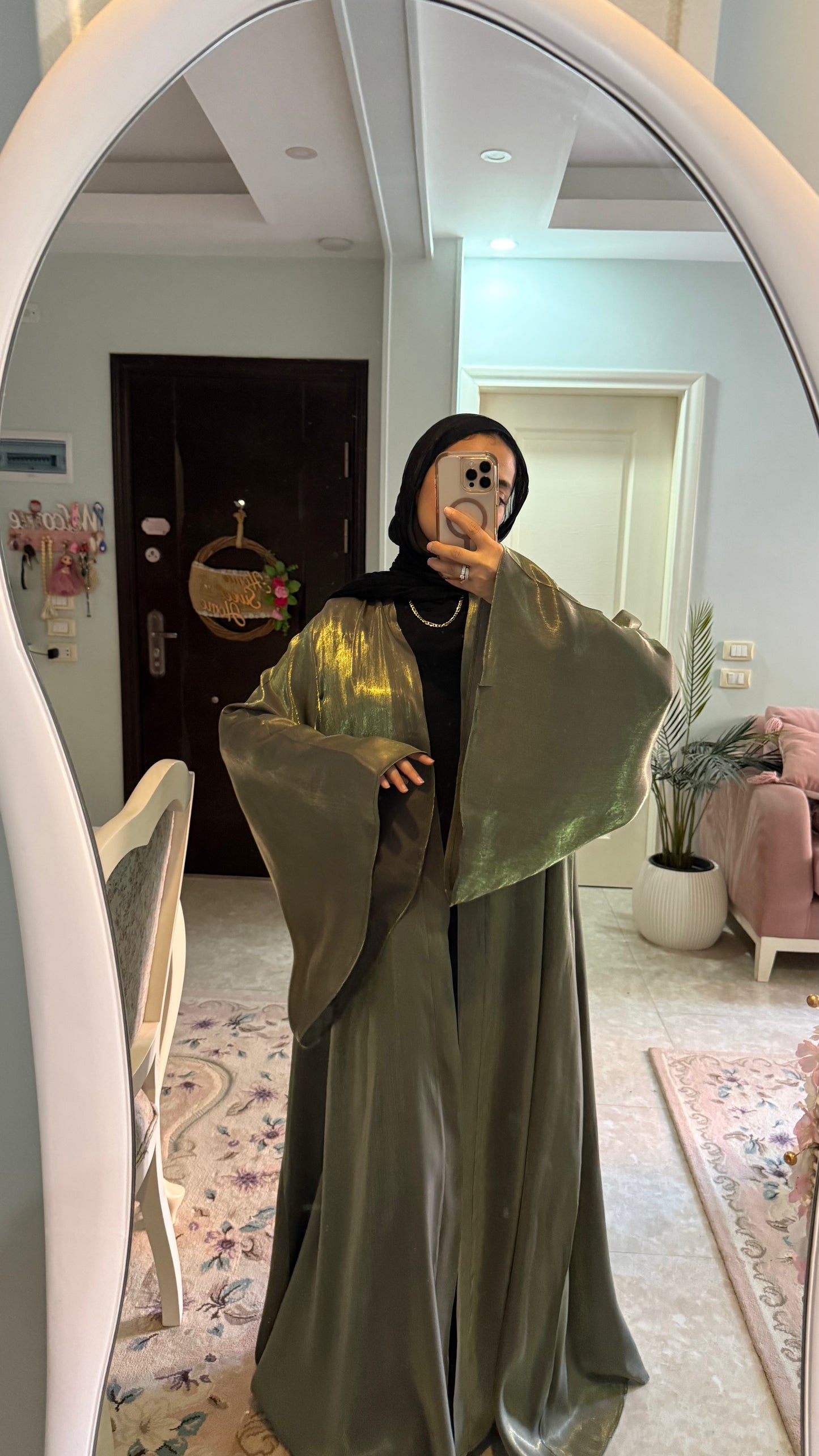 Layali shimmer kaftan