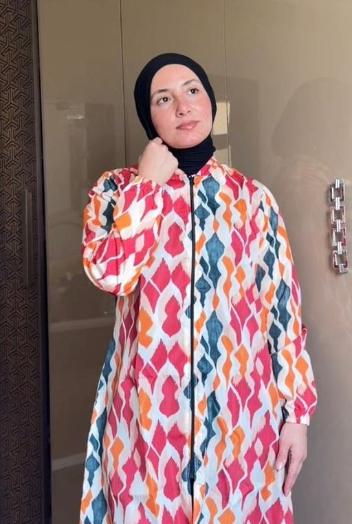 BOHO flame modest burkini ( extra long )
