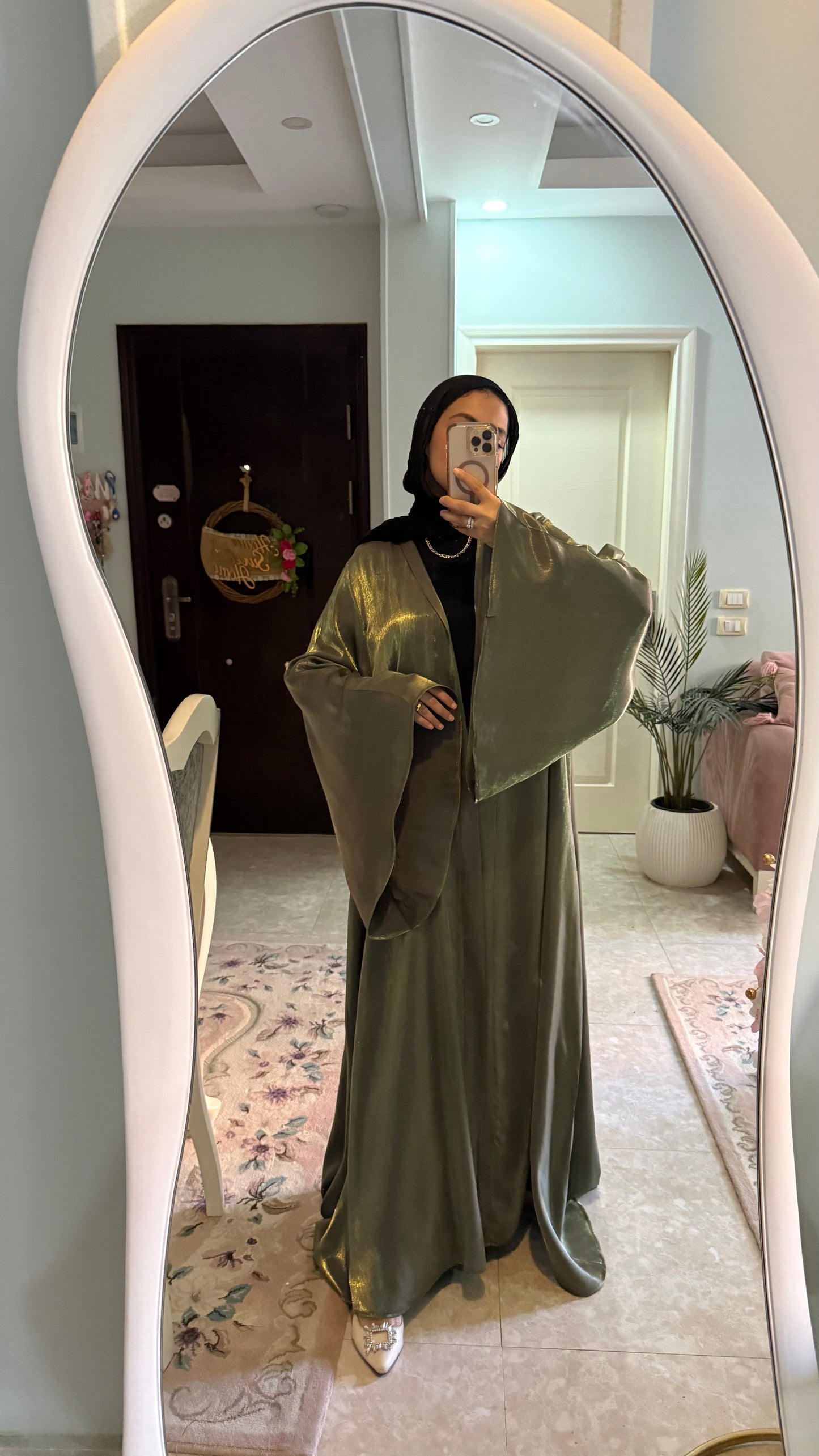 Layali shimmer kaftan