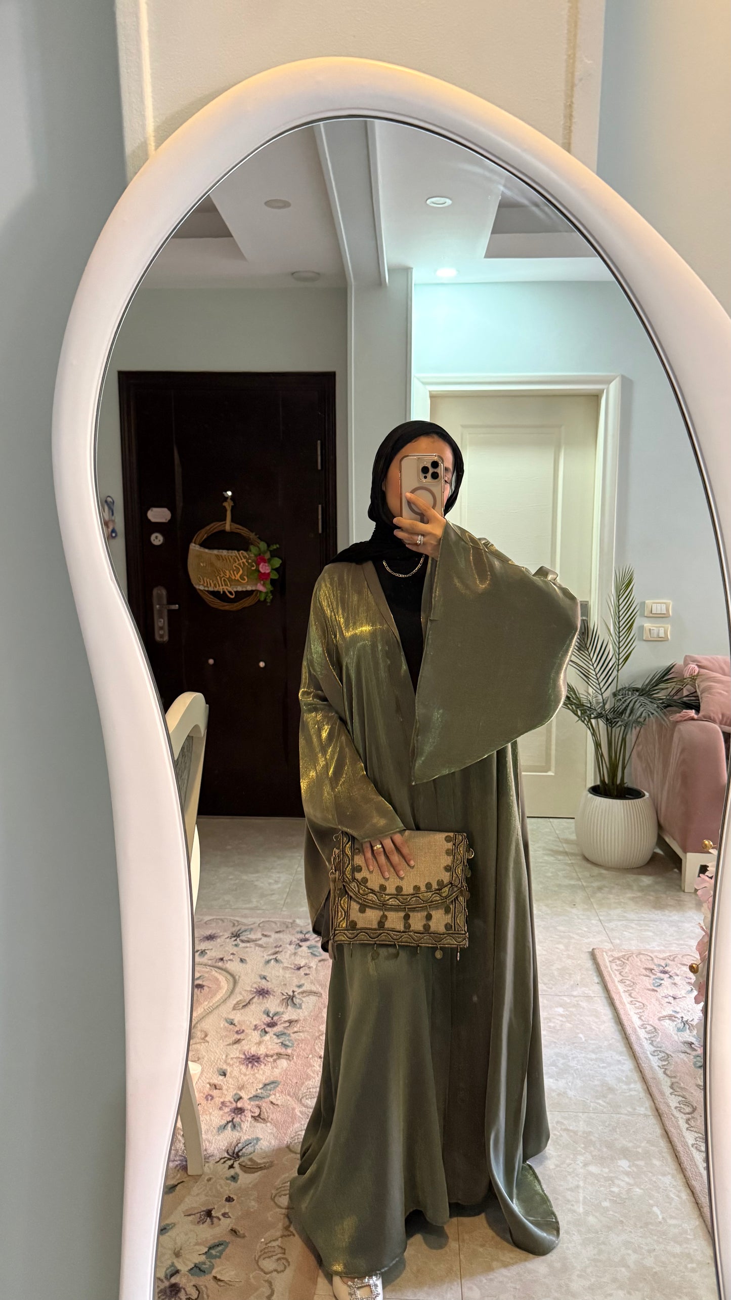 Layali shimmer kaftan
